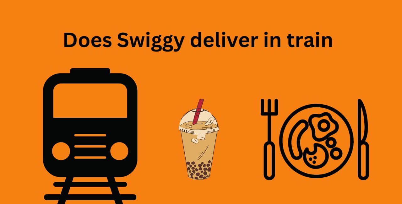 Does Swiggy deliver in train