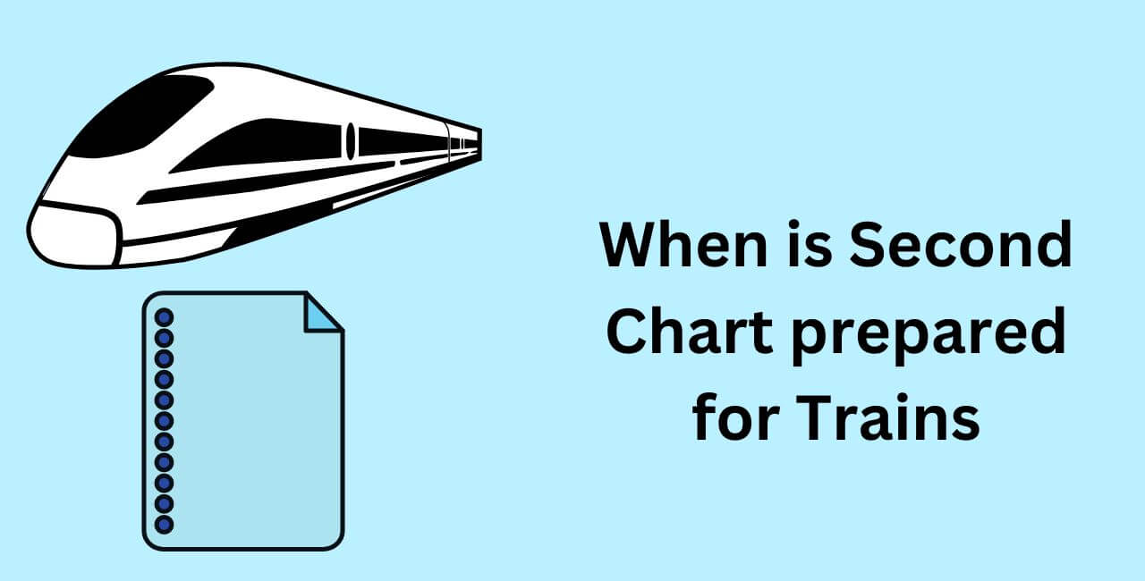 When is Second Chart prepared for Trains