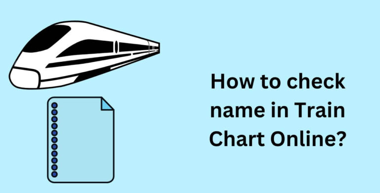 How to check name in Train Chart Online?